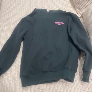 White Fox Boutique Black Crew Neck Sweater